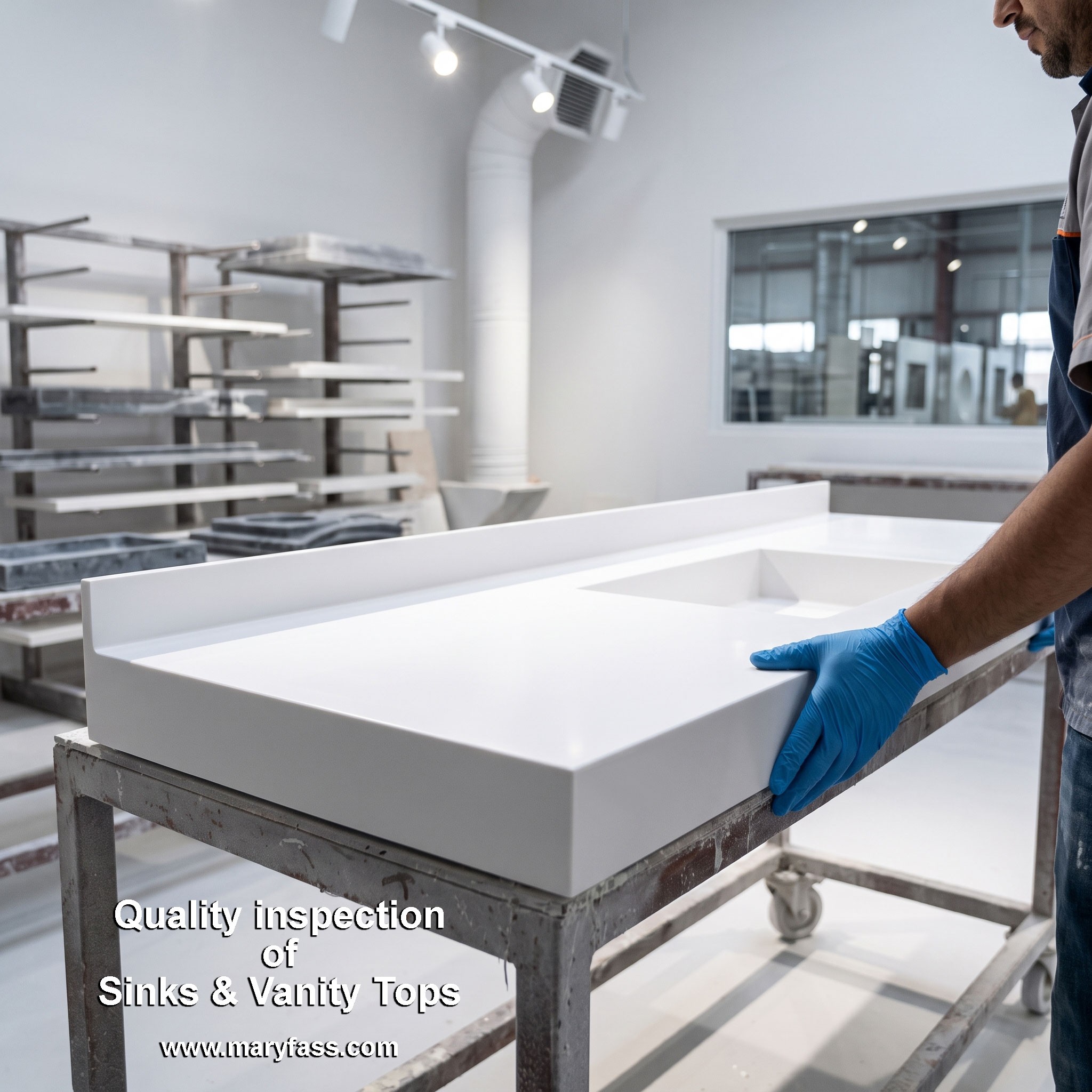 Cultured Marble Vanity Top Manufacturer in Turkey | Maryfass